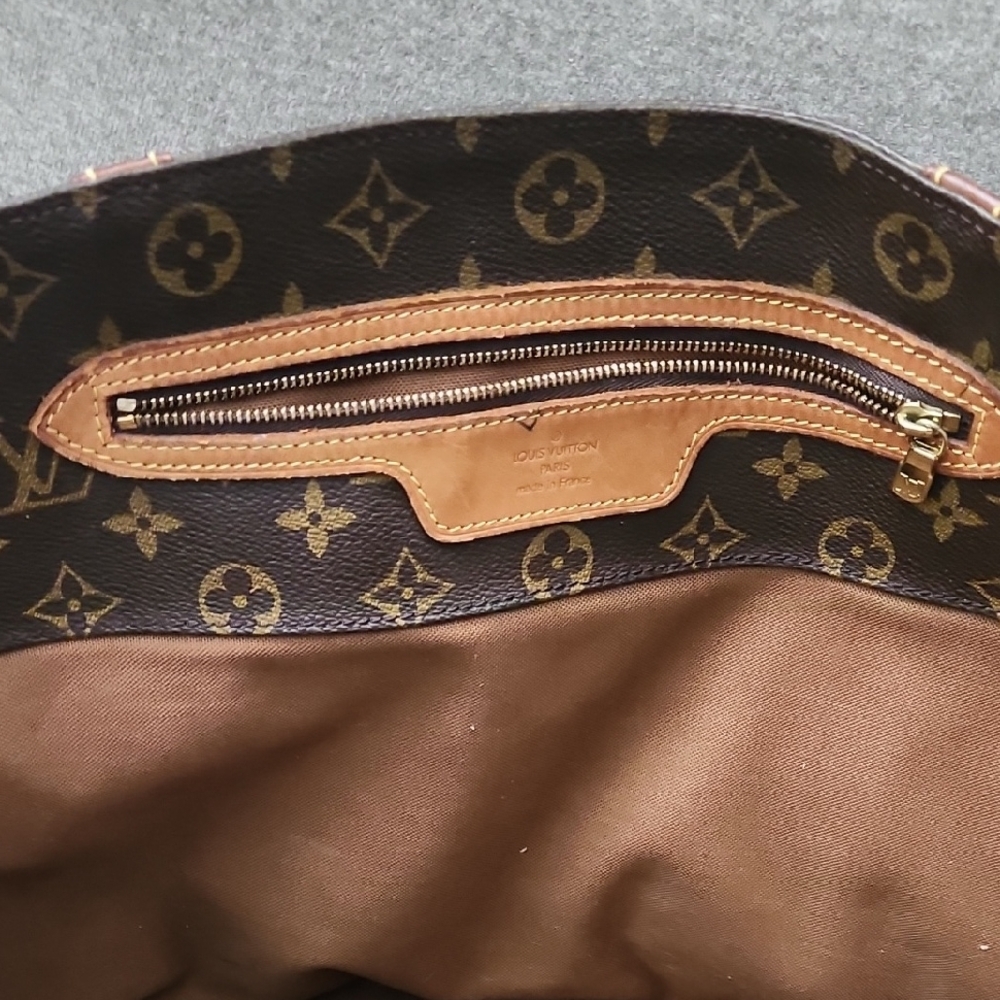 Louis Vuitton Brown Monogram Canvas Tote - Picture 3 of 15